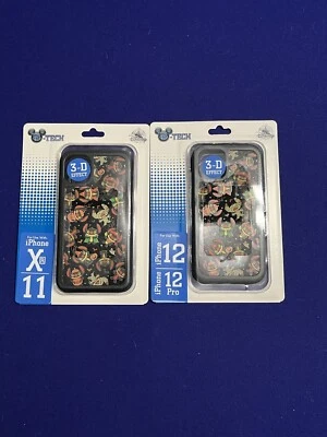 Funda Apple iPhone 3D Puntada Halloween Parques Disney XR/11 O 12/12 PRO ELIGE 1 NUEVA Foto 1 de 4