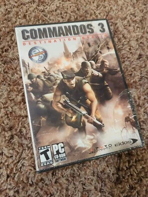 Commandos 3: Destination Berlin (PC 2003) NEW *no Outer Box, Tear In Seal - Image 1 of 4