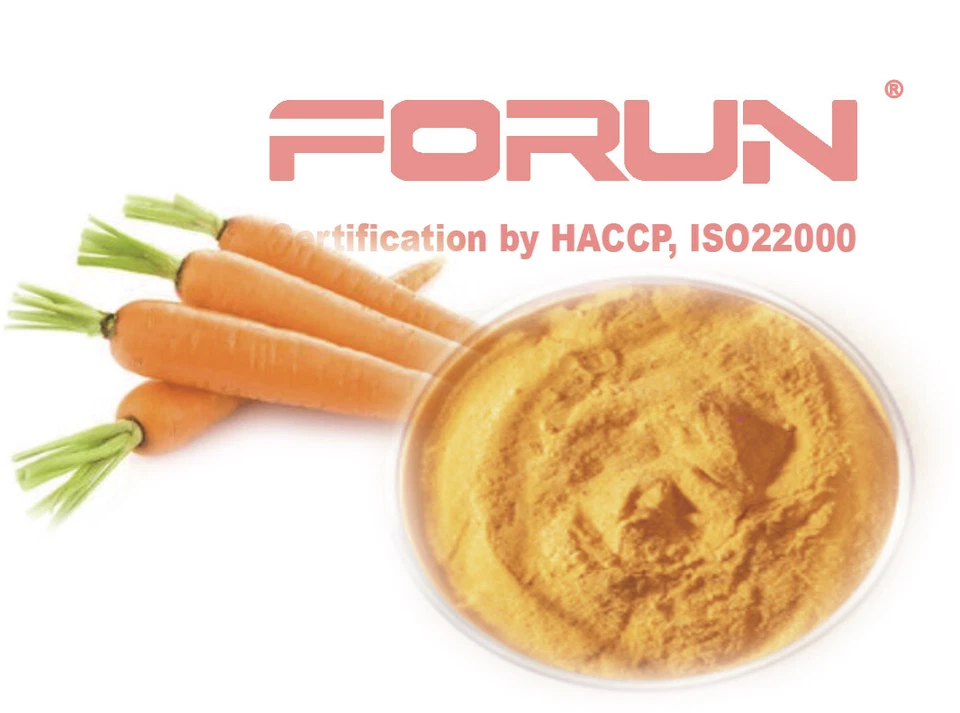 Polvo de zanahoria seco en rollo FORUN - color rojo ladrillo Foto 1 de 1