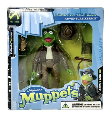 2004 Palisades Tour, Jim Henson's Muppets, Adventure Kermit Action Figure, New Cover