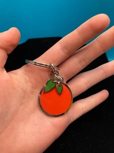 Coach Orange Key Chain - Picture 1 of 6