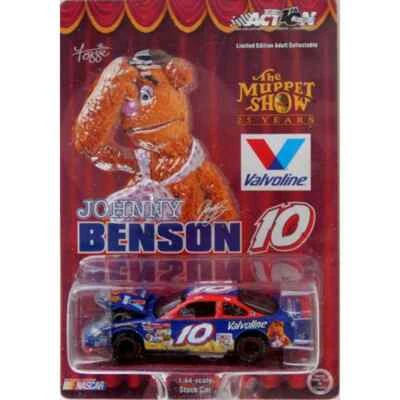Johnny Benson #10 The Muppet Show Fozzie Bear 2002 Pontiac Grand Prix, 1:64 CWC - Image 1 of 4