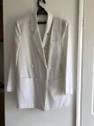 Marks & Spencers, Dimensions Ladies Jacket, White/Cream Colour, Size Uk 10
