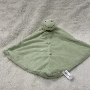 Angel Dear Frog Lovey Green Baby Security Blanket Soft Plush - Picture 1 of 5