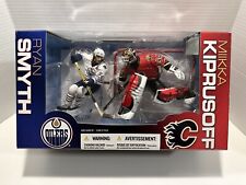 McFarlane Toys Ryan Smyth Oilers Miikka Kiprusoff Flames NHL Deluxe 2 Pack Box!
