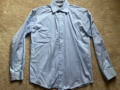 MICHAEL KORS ~ Camisa de vestir para niños ~ Talla 18 ~ Azul Foto 1 de 2