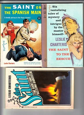 SAINT ON THE SPANISH MAIN/SAINT TO THE RESCUE/SAINT & THE SIZZLING SABOTEUR  - Image 1 of 4