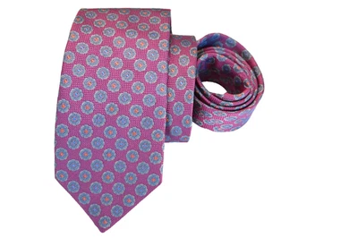 CORBATA HOMBRE ROSA ROJO/FLORAL ANCHO: 3" LARGO: 60" Foto 1 de 3