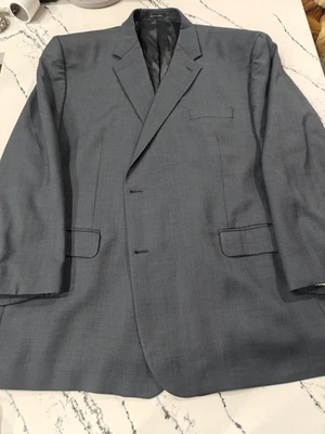 Hombres Carbón Ventana Ralph Lauren Blazer Chaqueta Traje Deportivo Abrigo Slim 52 R Foto 1 de 4