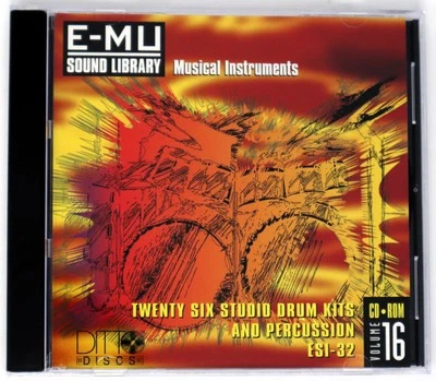 E-MU Systems Sound Library 16 26 Studio Kits Sample/Sound Library/Sampling CD - Image 1 of 3