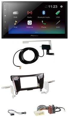 Pioneer DAB MP3 Bluetooth 2DIN USB Autoradio für Nissan X-Trail 2014-2022 Klavie - Bild 1 von 4
