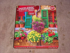 Puzzlebug 500 piece puzzle Italian Windows, Complete in OB - Picture 1 of 3