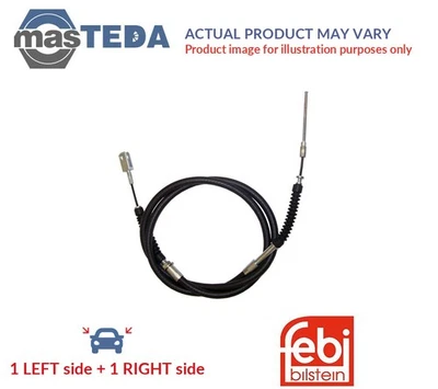 106948 HANDBRAKE CABLE PAIR REAR FEBI BILSTEIN 2PCS NEW OE REPLACEMENT - Image 1 of 4