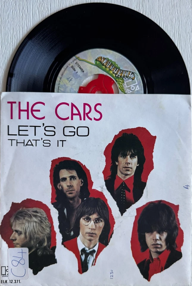 THE CARS - LET'S GO b/w THAT'S IT 7" SINGLE VGC 1979 ELEKTRA - Image 1 of 1