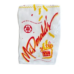 Vintage 1990's Mcdonald's Ceramic  Paper  Bag Coin Bank - Picture 1 of 6