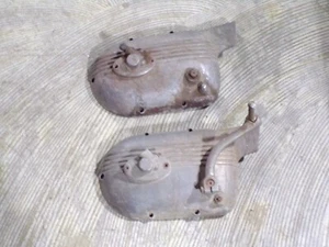 1960's 1970's moto Harley AMF British Transmission Cover Aluminum 125 175 - Picture 1 of 4