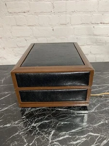 Vintage DecoTel Western Electric Push Button Landline Telephone Executive Hidden - Imagen 1 de 12