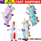 Adult Inflatable Unicorn Costume Christmas Party Cosplay Blow up Fancy Dress