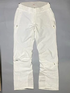 Kjus Pants 42 Xl White Formula Ski Snowboard Insulated Dermizax Flex - Picture 1 of 8