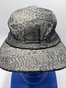 WESC Zebraffger 5 Panel Designer Leopard Jungle All Over Print Hat Cap - Picture 1 of 24