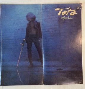 TOTO Hydra Poster 1979 Columbia Records CBS 13x25 Magazine Foldout - Picture 1 of 19