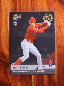 2018 Topps Now #MOY-1 Shohei Ohtani Los Angeles Angels RC First Career HR - Picture 1 of 2