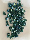 Emerald Aurore Boreale Swarovski Beads 2 Factory Packs