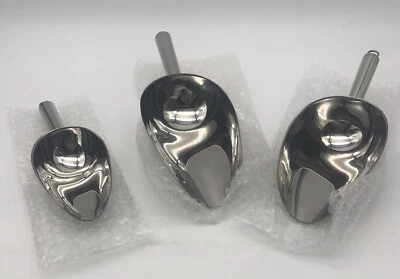 Juego de cucharas de cocina P&P CHEF 3 piezas acero inoxidable metal cuchara de comida utilitaria Foto 1 de 4