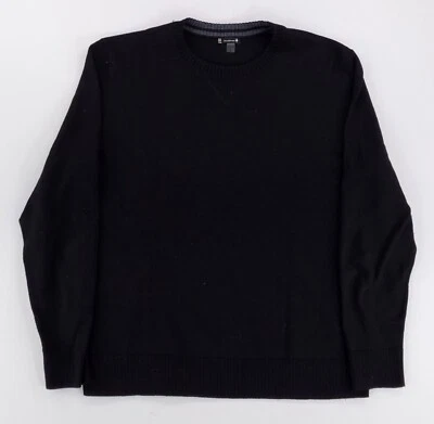 Smartwool Merino Wool Sweater Crew Neck Black Long Sleeve Mens L - Image 1 of 4