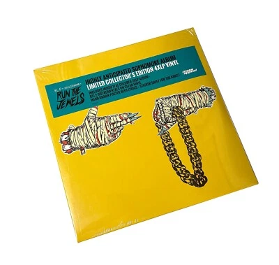 Run The Jewels 2 Teal Colored Vinyl 4 LP Deluxe Edition NEW Sealed RARE RTJ 2 - Image 1 of 4