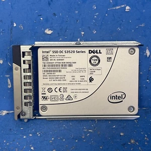 DELL INTEL SSD DC S3520 SERIES 120GB 0394XT SSDSC2BB120G7R 2.5" SATA SSD 6 Gbps - Picture 1 of 9