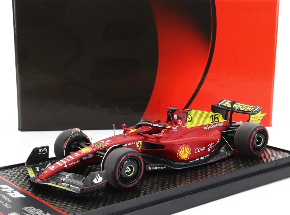 Ferrari F1-75 GP Italy Monza 2022 C. Leclerc 1/43 lim.ed. 136/575 BBRC277A BBR