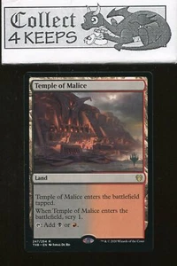Tempio della Malizia Promo Pack Non Foil Theros Oltre la Morte Raro Near Mint - Foto 1 di 2
