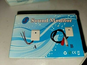 CCTV KJ-301A, 6V-12V, SECURITY CAMERA SOUND MONITOR, 12mA, output 0-6v, 70m, NEW - Picture 1 of 10