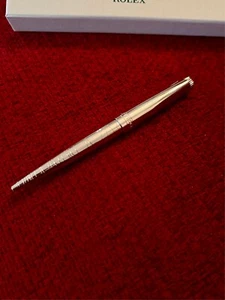 NEW Rolex VTG Style Palladium-Finish Ballpoint Pen | VIP Ad Gift, Refillable - Picture 1 of 10