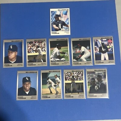 🔥1991 STAR CO. MILLENNIUM FRANK THOMAS SET ONLY 200 SETS W/Promo💥EBAY POP 1 - Image 1 of 4