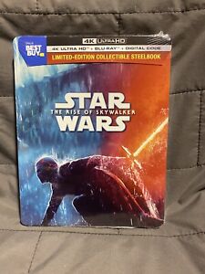 Star Wars: The Rise of Skywalker Steelbook 4k Ultra HD + Blu-ray + Digital New