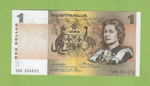 #D6.   KNIGHT / WHEELER AUSTRALIA  $1 PAPER BANKNOTE  #CHS 334525 - Imagen 1 de 2