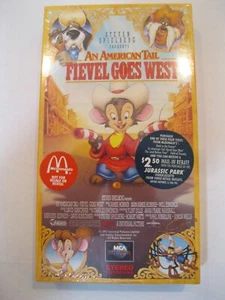 An American Tail - Fievel Goes West VHS New Sealed Steven Spielberg - Picture 1 of 2