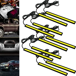 1~30pcs Super Bright COB Car LED Light DRL Fog Driving Lamp Waterproof 12V NEW - Picture 1 of 26