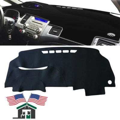 Leather Dashmat Dash Carpet Dashboard Interior Mat For Acura CSX 2006-2011 - Image 1 of 4