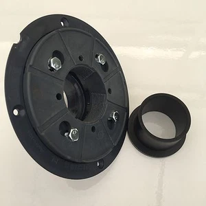 AQVA SUPPLY LUXE 2" PVC SHOWER DRAIN BASE WITH RUBBER GASKET - Picture 1 of 7