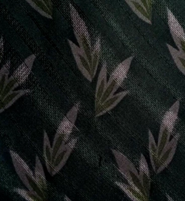 Green Gray Floral ARMANI Silk Tie - Image 1 of 4