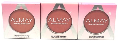 (3) Almay Healthy Hue Blush 0.17 oz Each Sealed 200 - So Peachy - Image 1 of 3