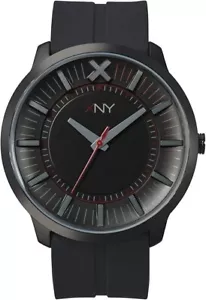 XNY Watch, Men's Tailored Streetwear Black Silicone Strap 44mm BV8081X1 - Picture 1 of 2