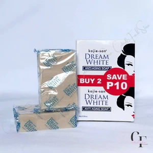 Kojie San Dream White Anti-Aging Soap 65g X 2pcs [FREE SHIPPING USA]