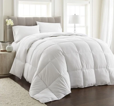 Chezmoi Collection White King Comforter (106" x 92"),  - Image 1 of 4