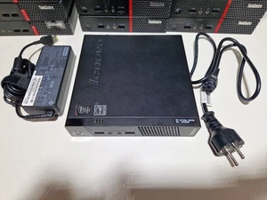 Lenovo ThinkCentre M93p Tiny i5 8 Go 128 Go SSD WiFi Bt licence Win10Pro avec réseau - Photo 1/4