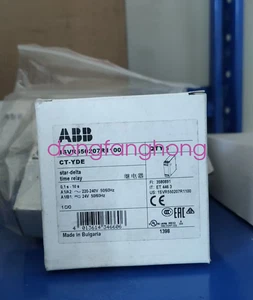 1PC New ABB CT-YDE 1SVR550207R1100 Time Relay 0.1s-10s FedEx or DHL or UPS - Picture 1 of 3