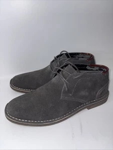 Kenneth Cole Reaction Men's Shoes Desert Wind Leather Gray Size 11 M Used - Picture 1 of 7
